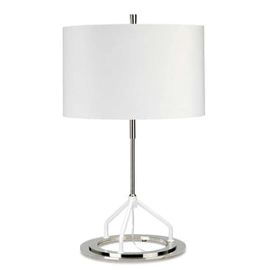 Elstead Lighting - VICENZA-TL-WPN - Elstead Lighting Table Lamp from the Vicenza range. Vicenza Table Lamp - Dark Grey Polished Nickel Product Code = VICENZA-TL-WPN