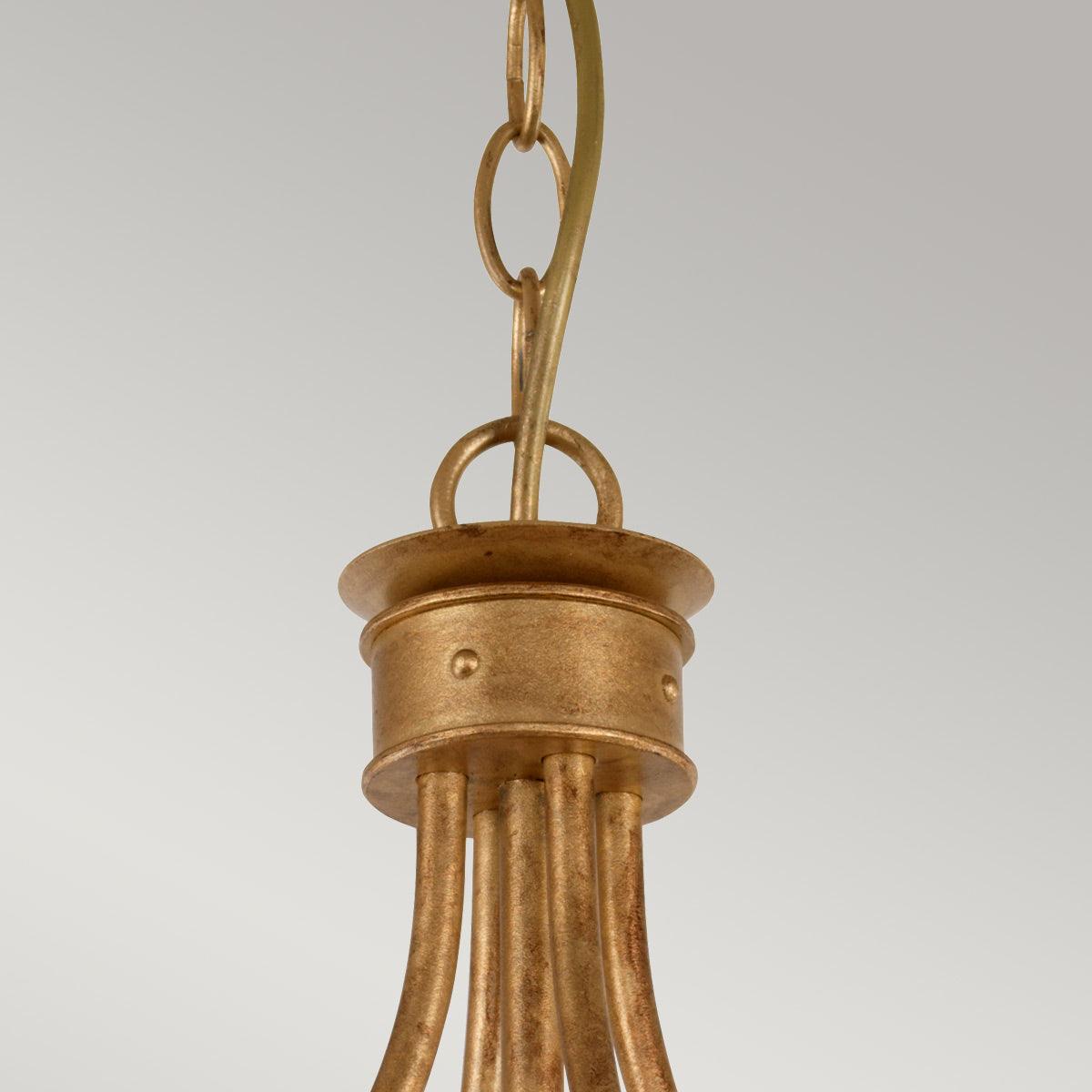 Elstead Lighting - WINDSOR4-GOLD - Elstead Lighting Pendant from the Windsor range. Windsor 4 Light Pendant Product Code = WINDSOR4-GOLD