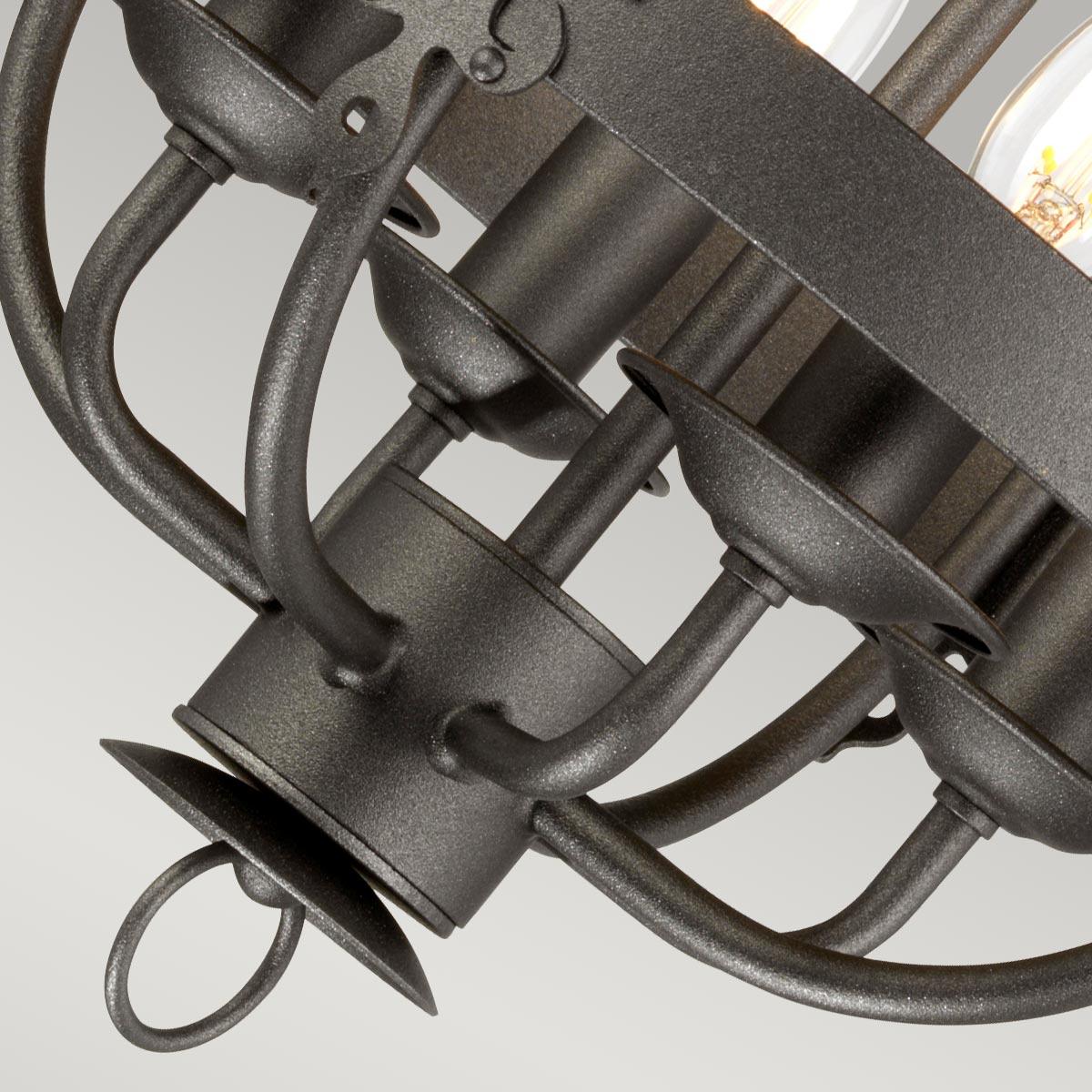 Elstead Lighting - WINDSOR4-GR - Elstead Lighting Chandelier from the Windsor range. Windsor 4 Light Pendant Product Code = WINDSOR4-GR