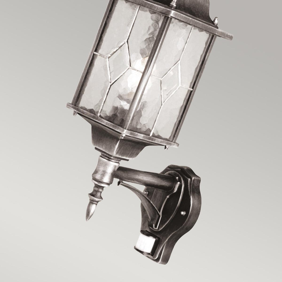 Elstead Lighting - WX1-PIR - Elstead Lighting Outdoor Wall Light from the Wexford range. Wexford 1 Light Up Wall Lantern with PIR Product Code = WX1-PIR