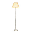 Endon Lighting - 100375 - Endon Lighting 100375 Suki & Chatsworth Indoor Floor Lamps Bright nickel plate & ivory silk Non-dimmable