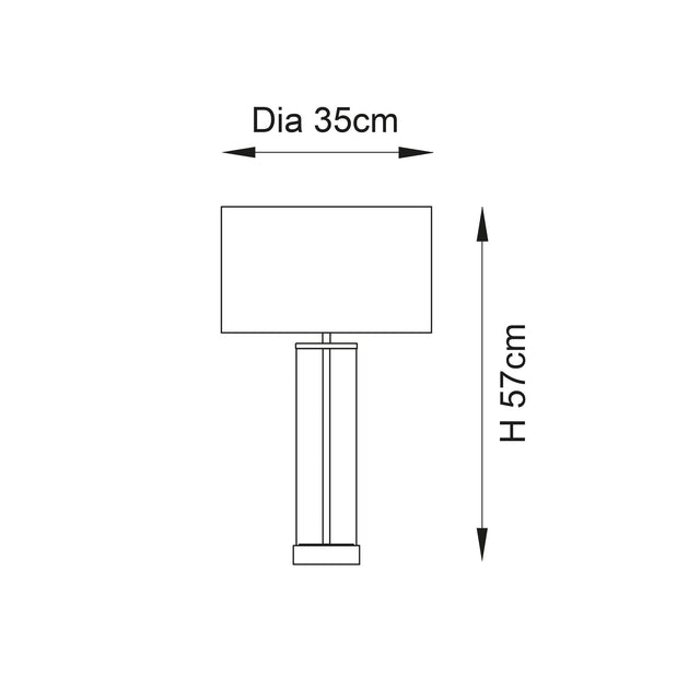 Endon Lighting - 100440 - Table Lamps