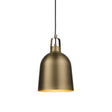 Endon Lighting - 102545 - Endon Lighting 102545 Lazenby Indoor Pendant Light Antique brass plate Dimmable