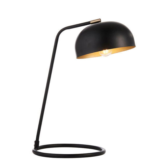 Endon Lighting - 106336 - Endon Lighting 106336 Brair New Indoor Table Lamps Matt black & antique brass paint Non-dimmable