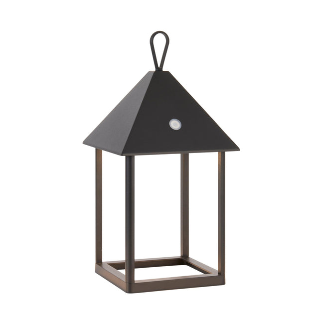 Endon Lighting - 106789 - Endon Lighting 106789 Hoot Outdoor Table Lamps Matt black Step dimmable