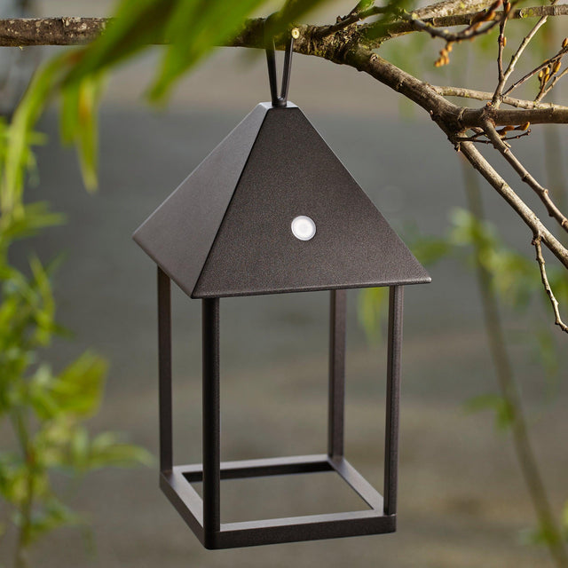 Endon Lighting - 106789 - Endon Lighting 106789 Hoot Outdoor Table Lamps Matt black Step dimmable