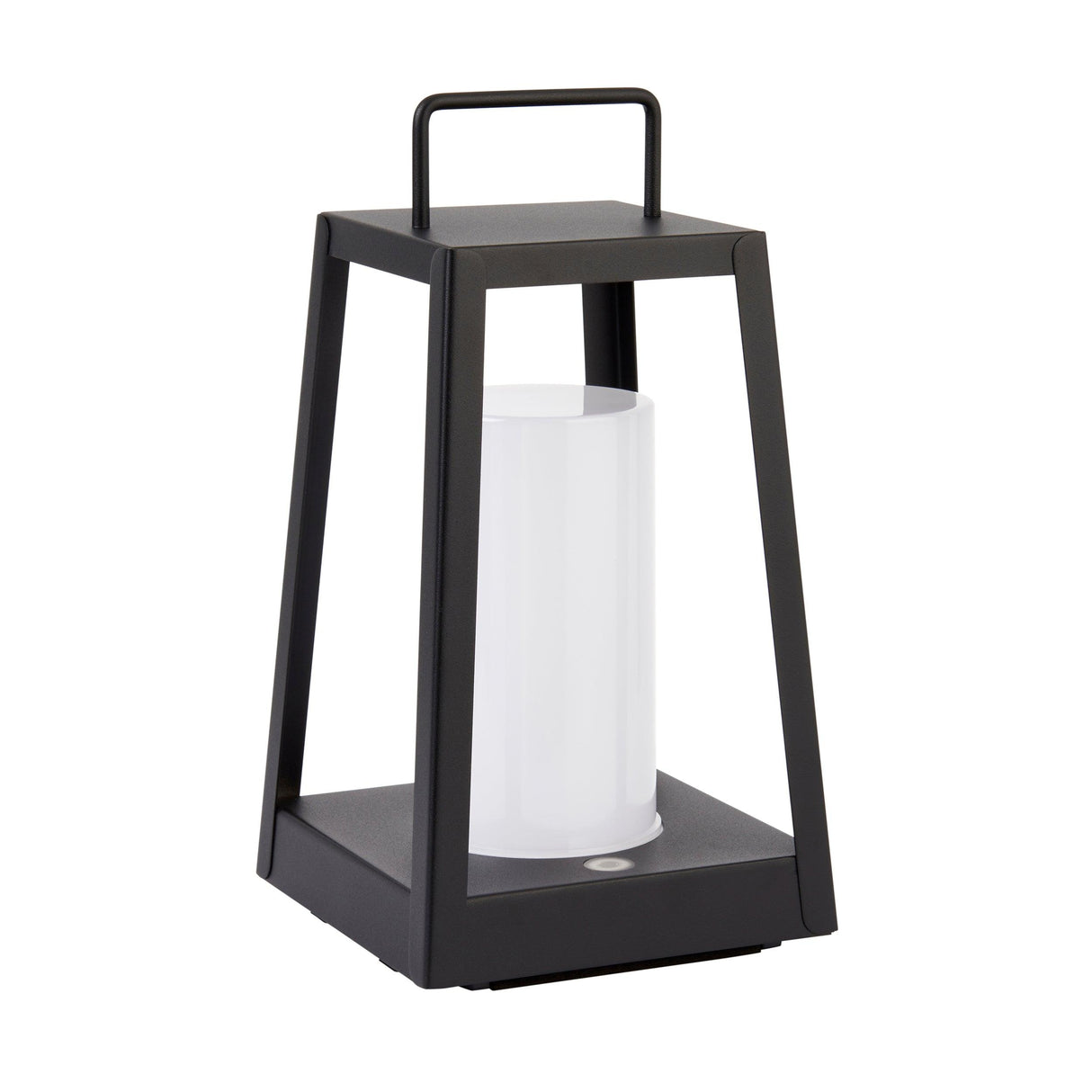 Endon Lighting - 106800 - Endon Lighting 106800 Tallow Outdoor Table Lamps Matt black & white pc Step dimmable