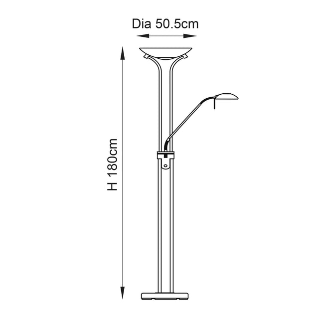 Endon Lighting - 107738 - Floor Lamps