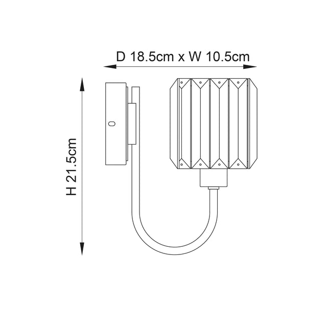 Endon Lighting - 107803 - Wall Lights