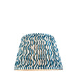 Endon Lighting - 111304 - Endon Lighting 111304 Ripple 1lt Shade Indoor light fitting Marlin blue fabric