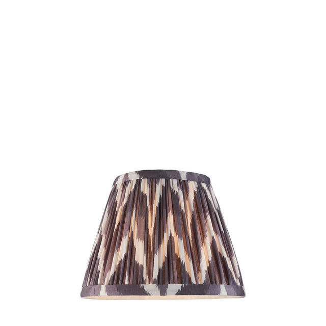 Endon Lighting - 111323 - Endon Lighting 111323 Zigzag 1lt Shade Indoor light fitting Pearl grey fabric