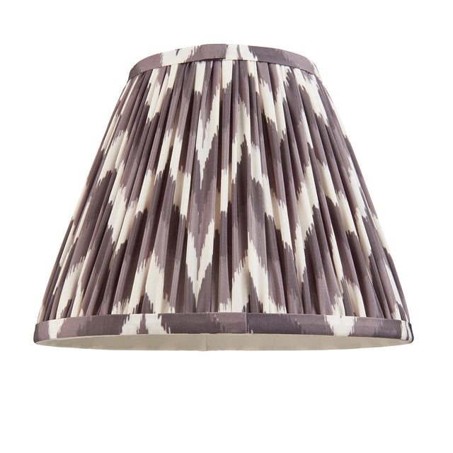 Endon Lighting - 111324 - Endon Lighting 111324 Zigzag 1lt Shade Indoor light fitting Pearl grey fabric