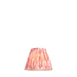 Endon Lighting - 111337 - Endon Lighting 111337 Ikat 1lt Shade Indoor light fitting Coral pink fabric