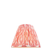 Endon Lighting - 111339 - Endon Lighting 111339 Ikat 1lt Shade Indoor light fitting Coral pink fabric