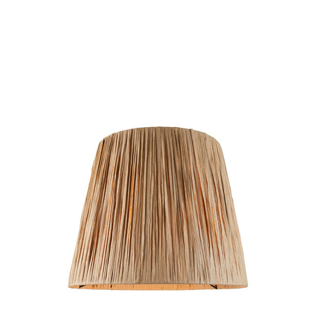 Endon Lighting - 111507 - Endon Lighting 111507 Raffia 1lt Shade Indoor light fitting Natural raffia