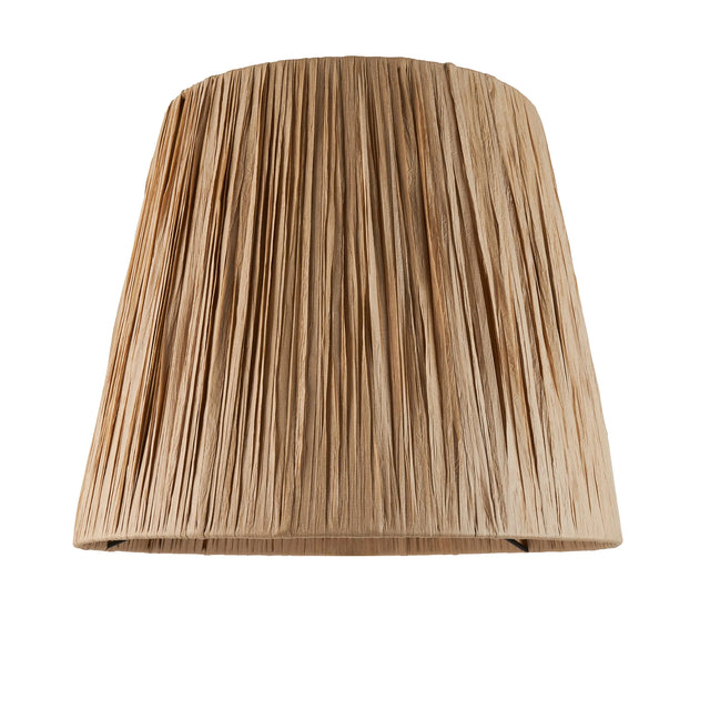 Endon Lighting - 111507 - Endon Lighting 111507 Raffia 1lt Shade Indoor light fitting Natural raffia