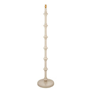 Endon Lighting - 111606 - Endon Lighting 111606 Carnaby 1lt Floor Indoor light fitting Satin almond white paint