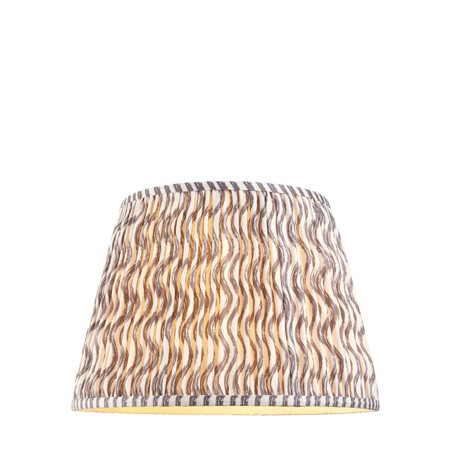 Endon Lighting - 112929 - Endon Lighting 112929 Ripple 1lt Shade Indoor light fitting Pearl grey fabric