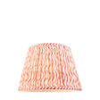 Endon Lighting - 113060 - Endon Lighting 113060 Ripple 1lt Shade Indoor light fitting Coral pink fabric