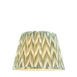 Endon Lighting - 113069 - Endon Lighting 113069 Zigzag 1lt Shade Indoor light fitting Cotswold green fabric