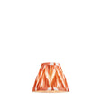 Endon Lighting - 113070 - Endon Lighting 113070 Zigzag 1lt Shade Indoor light fitting Apricot orange fabric