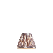 Endon Lighting - 113082 - Endon Lighting 113082 Ikat 1lt Shade Indoor light fitting Pearl grey fabric