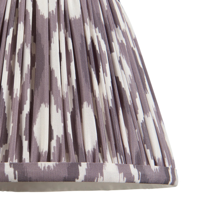 Endon Lighting - 113083 - Endon Lighting 113083 Ikat 1lt Shade Indoor light fitting Pearl grey fabric