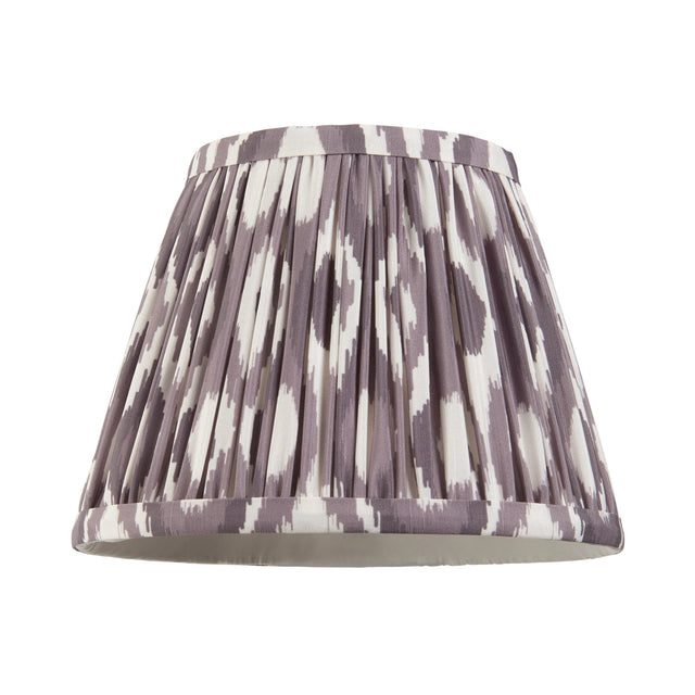 Endon Lighting - 113083 - Endon Lighting 113083 Ikat 1lt Shade Indoor light fitting Pearl grey fabric