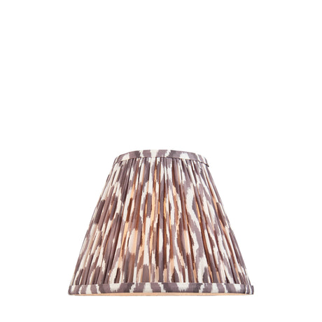 Endon Lighting - 113084 - Endon Lighting 113084 Ikat 1lt Shade Indoor light fitting Pearl grey fabric