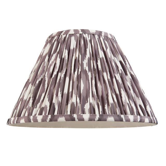 Endon Lighting - 113085 - Endon Lighting 113085 Ikat 1lt Shade Indoor light fitting Pearl grey fabric