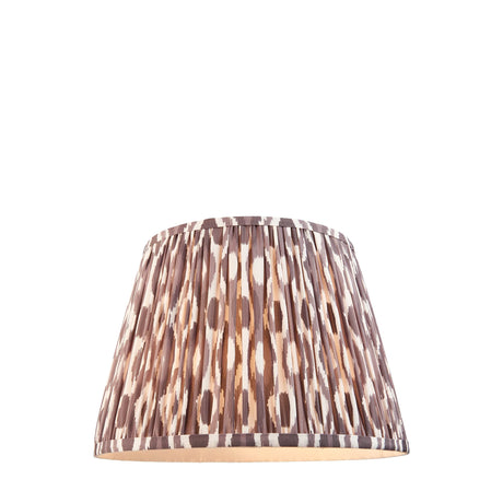 Endon Lighting - 113086 - Endon Lighting 113086 Ikat 1lt Shade Indoor light fitting Pearl grey fabric