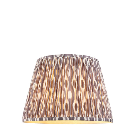 Endon Lighting - 113087 - Endon Lighting 113087 Ikat 1lt Shade Indoor light fitting Pearl grey fabric