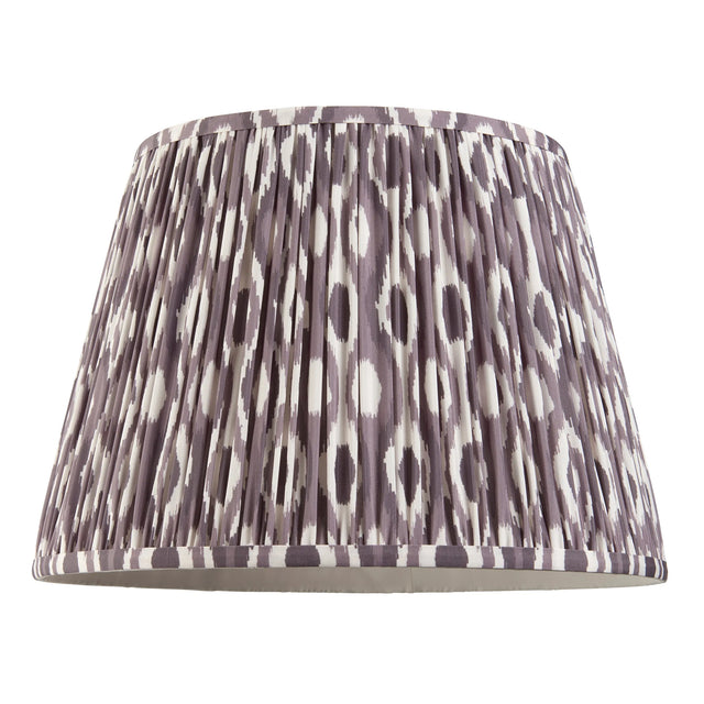 Endon Lighting - 113087 - Endon Lighting 113087 Ikat 1lt Shade Indoor light fitting Pearl grey fabric