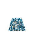 Endon Lighting - 113089 - Endon Lighting 113089 Ikat 1lt Shade Indoor light fitting Marlin blue fabric