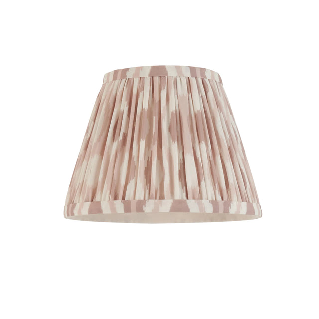 Endon Lighting - 113224 - Endon Lighting 113224 Ikat 1lt Shade Indoor light fitting Neutral print fabric