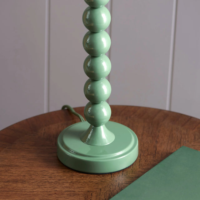 Endon Lighting - 113861 - Endon Lighting 113861 Higgledy 1lt Table Indoor light fitting Gloss Cotswold green paint