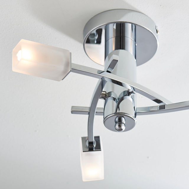 Endon Lighting - 146-3CH - Semi flush Light