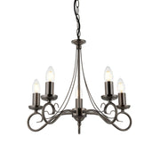 Endon Lighting - 180-5AS - Pendant Light