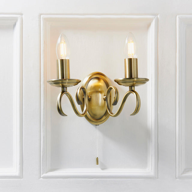 Endon Lighting - 2030-2AN - Wall Lights