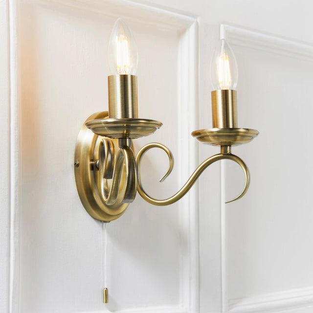 Endon Lighting - 2030-2AN - Wall Lights