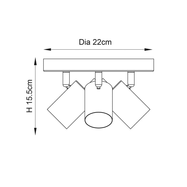 Endon Lighting - 59932 - Spot Light