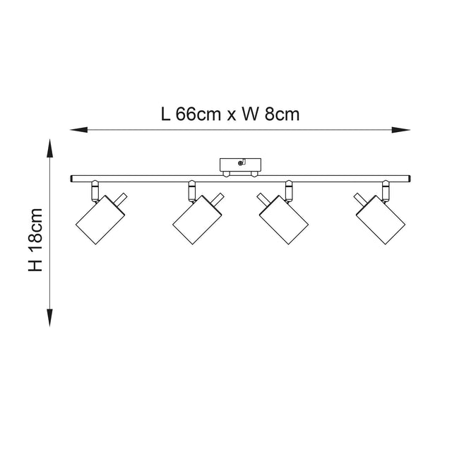 Endon Lighting - 59933 - Spot Light