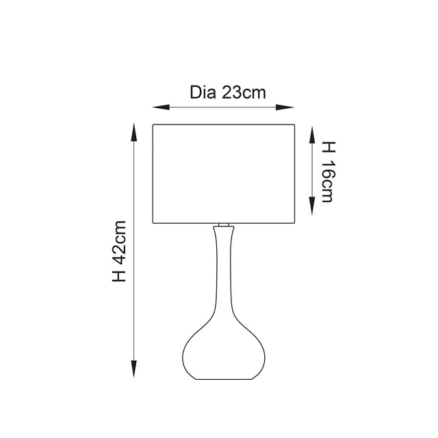 Endon Lighting - 61191 - Table Lamps