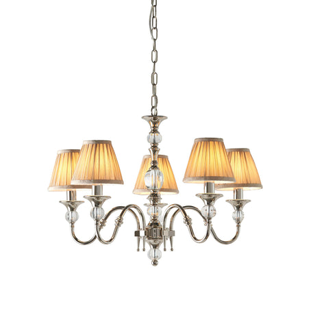 Endon Lighting - 63580 - Endon Interiors 1900 Range 63580 Indoor Pendant Light 5 x 40W E14 candle Dimmable