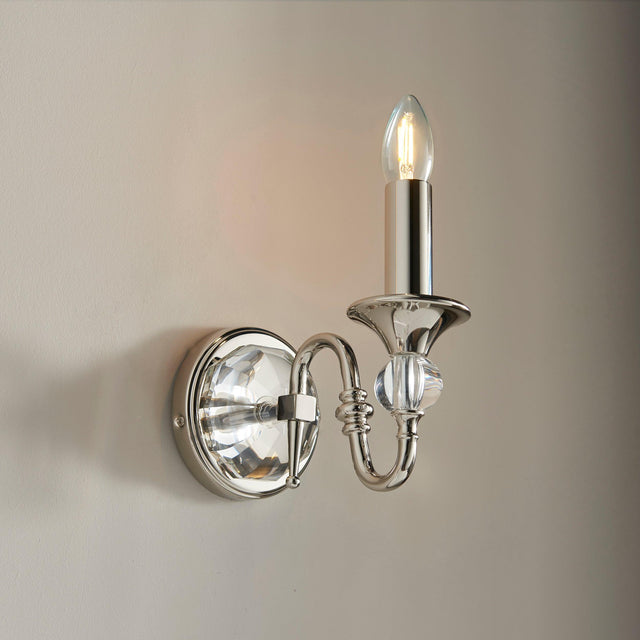 Endon Lighting - 63596 - Endon Interiors 1900 Range 63596 Indoor Wall Light 40W E14 candle Dimmable