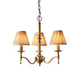 Endon Lighting - 63628 - Endon Interiors 1900 Range 63628 Indoor Pendant Light 3 x 40W E14 candle Dimmable