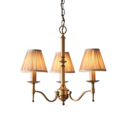 Endon Lighting - 63628 - Endon Interiors 1900 Range 63628 Indoor Pendant Light 3 x 40W E14 candle Dimmable