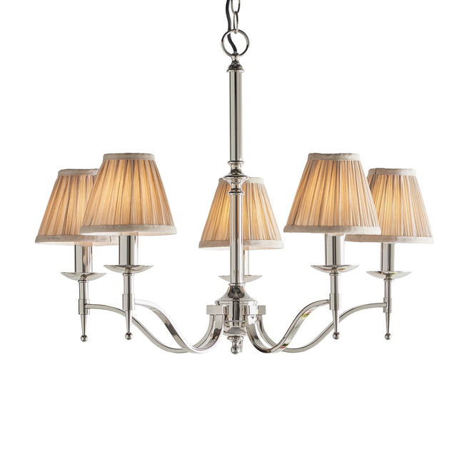 Endon Lighting - 63631 - Endon Interiors 1900 Range 63631 Indoor Pendant Light 5 x 40W E14 candle Dimmable