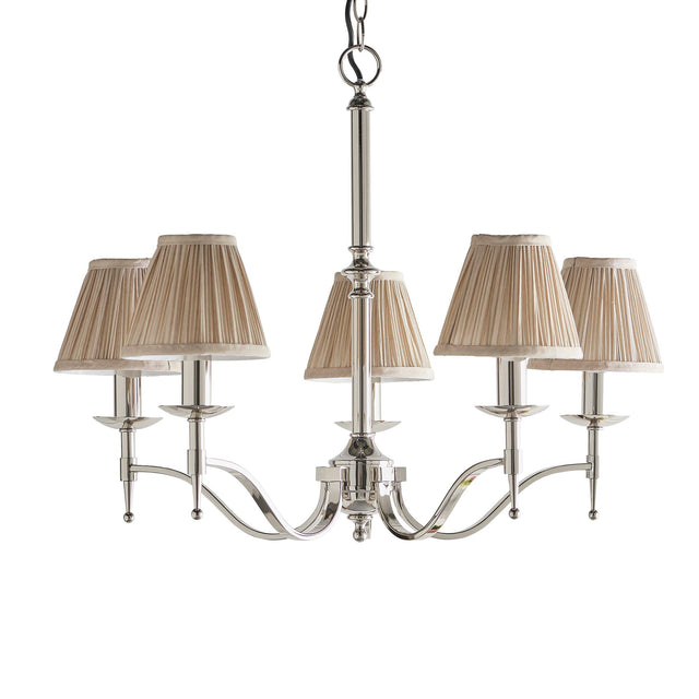 Endon Lighting - 63631 - Endon Interiors 1900 Range 63631 Indoor Pendant Light 5 x 40W E14 candle Dimmable