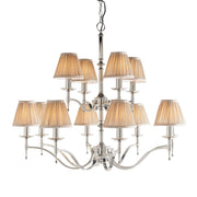 Endon Lighting - 63632 - Endon Interiors 1900 Range 63632 Indoor Pendant Light 12 x 40W E14 candle Dimmable